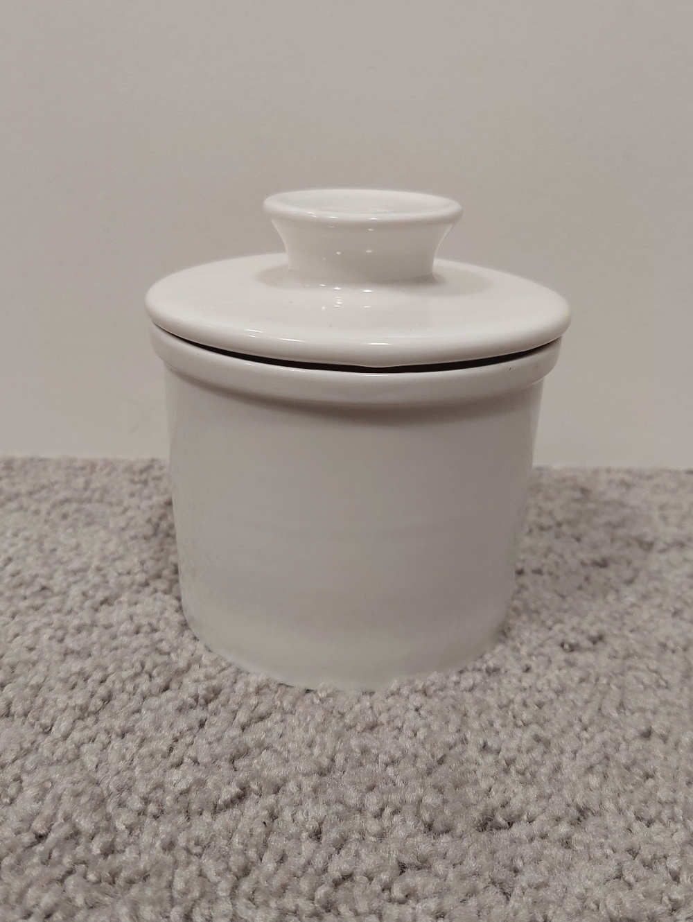 Sweese Butter Bell Crock White Porcelain